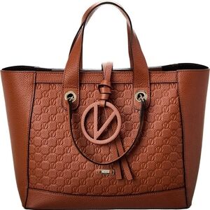 Valentino By Mario Valentino Tan Tote Bag